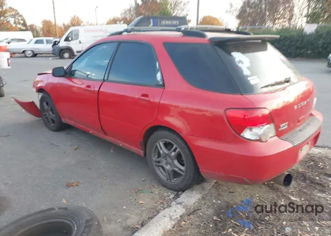 2004 Subaru Impreza Wrx from USA, damaged, VIN JF1GG29644G808612